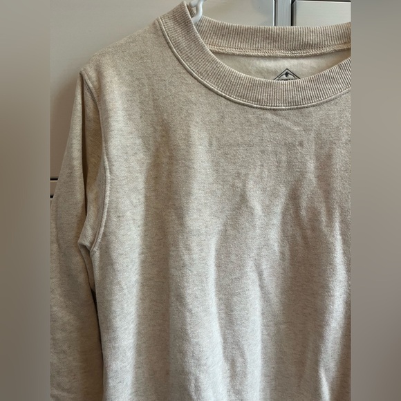 Cream Button-Detail Pullover - Picture 4 of 5